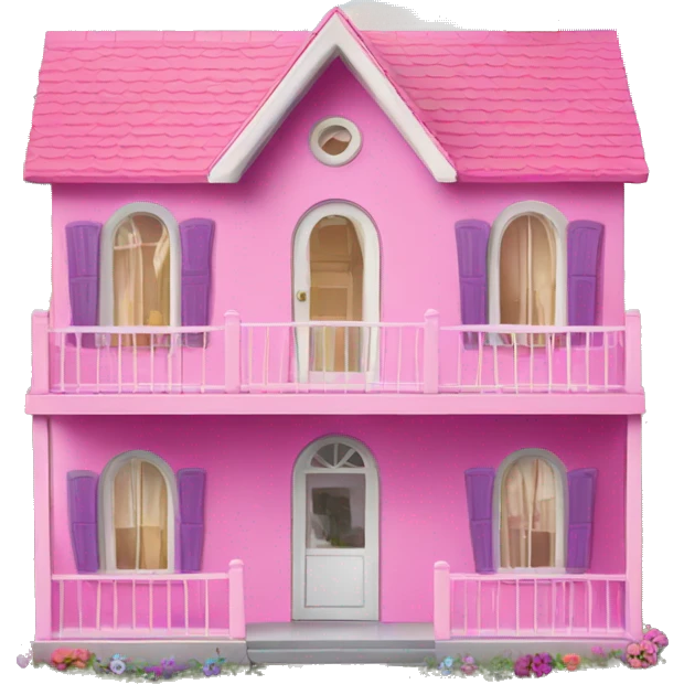 Barbie house emoji