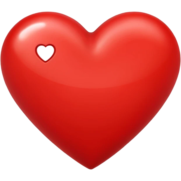 red heart emoji