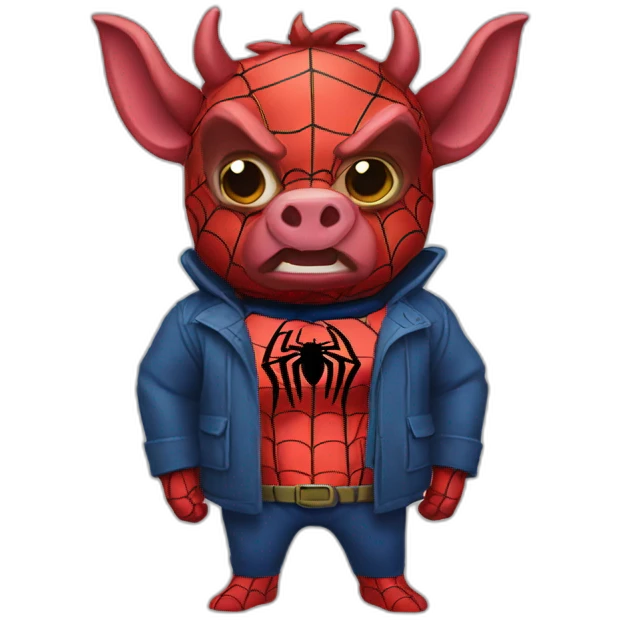spiderman boar emoji