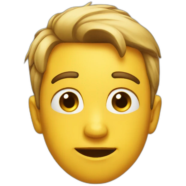 Side eye with a smile emoji