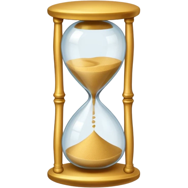 Hourglass emoji
