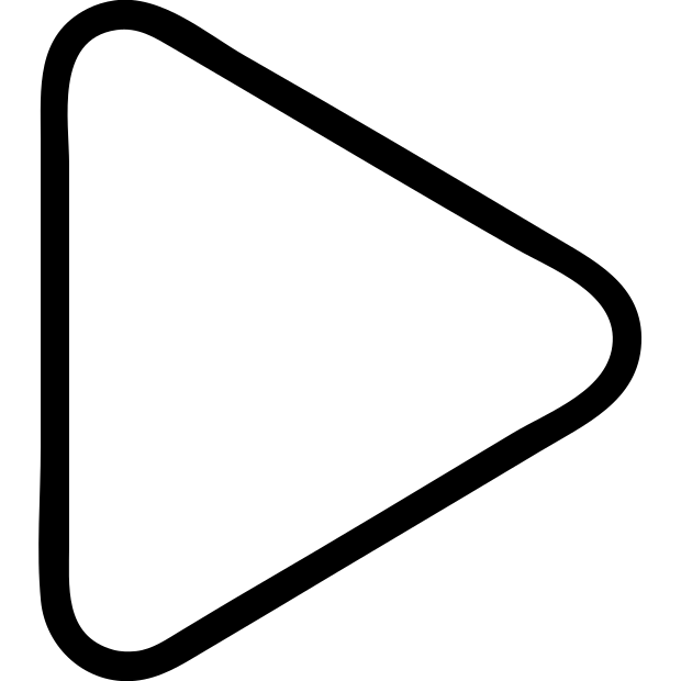 outlined play button icon emoji