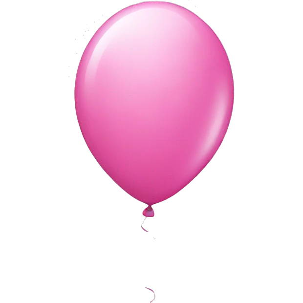 pink balloon emoji