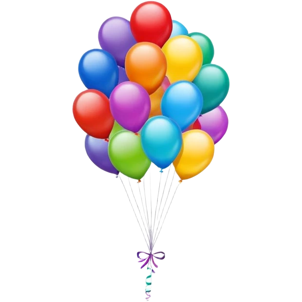 29 in balloons emoji