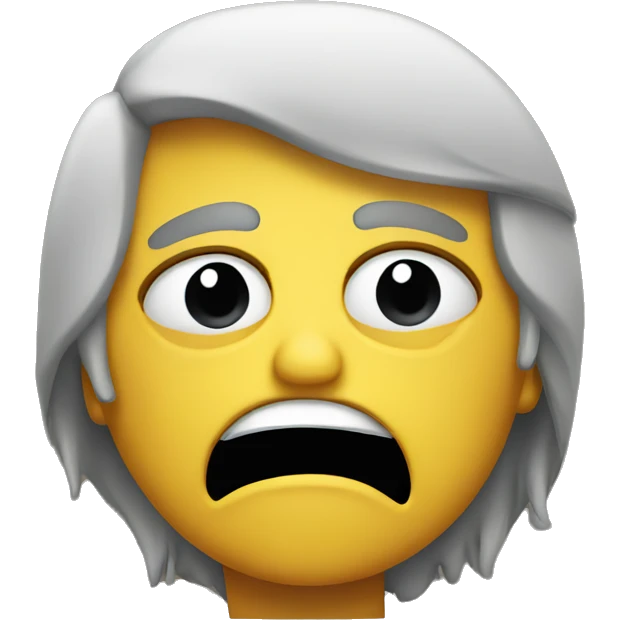 Disgusted face sick emoji