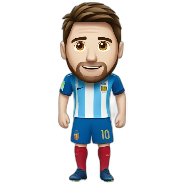 Messi world cup emoji