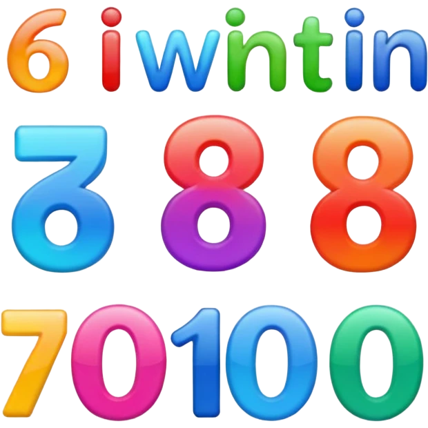 6 with 7 emoji