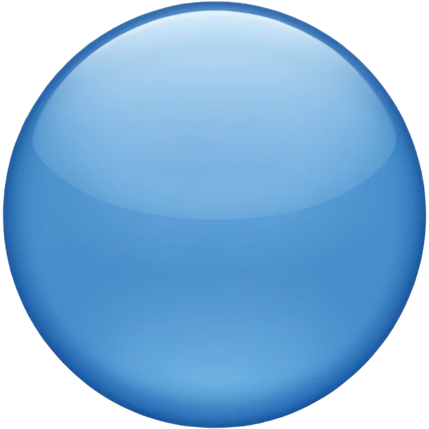 Verificación azul círculo  emoji