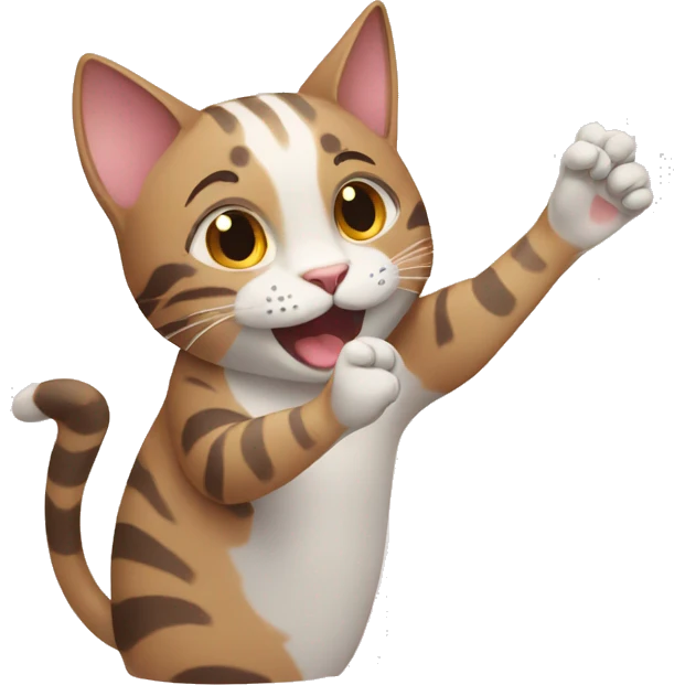 cat clapping emoji