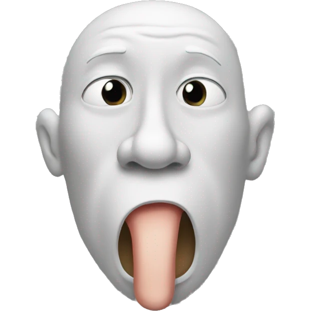 Big nose smelling emoji
