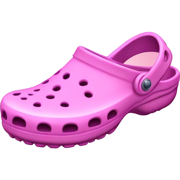Crocs pink  emoji
