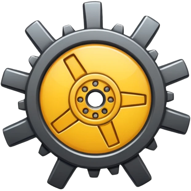 broken gear emoji