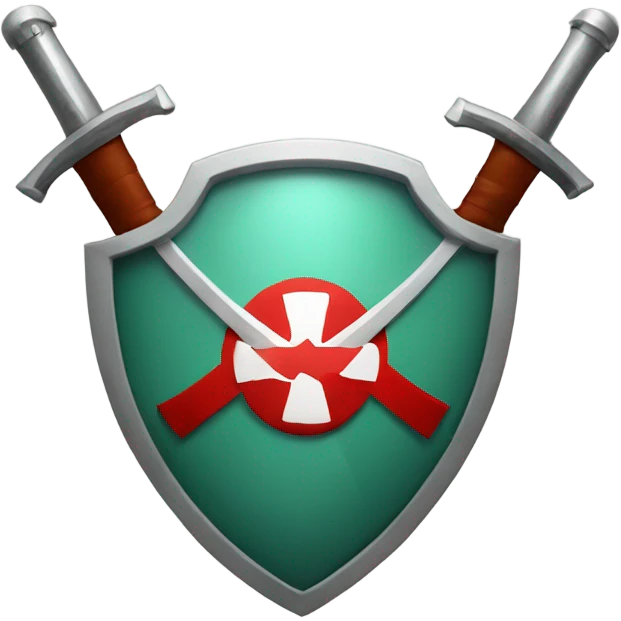 medic symbol add a shield and swords
 emoji