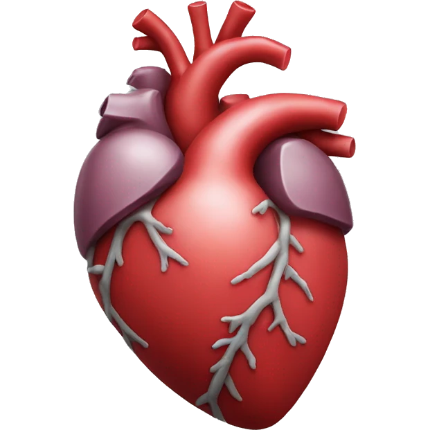 Human heart ￼ emoji