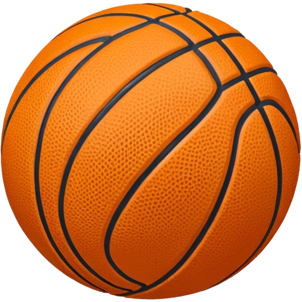 Pelota de basquet emoji