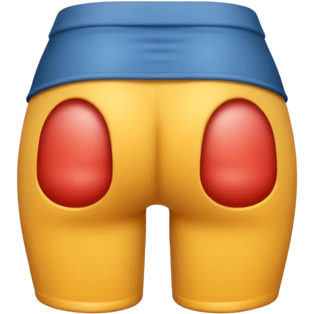 Create a butt emoji