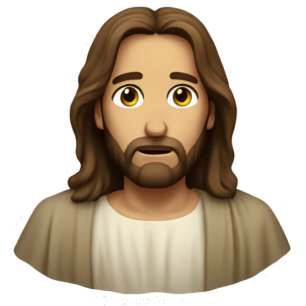 Sad Jesus  emoji