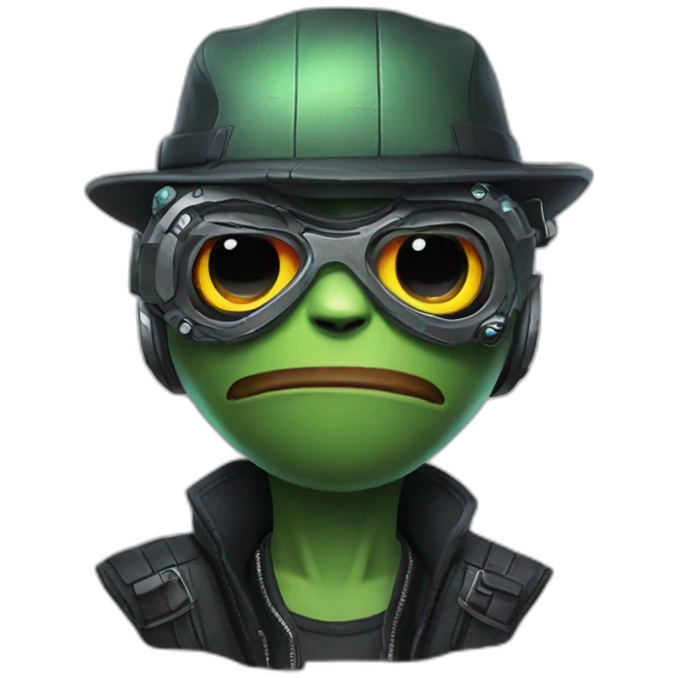 cyberpunk-pepe emoji