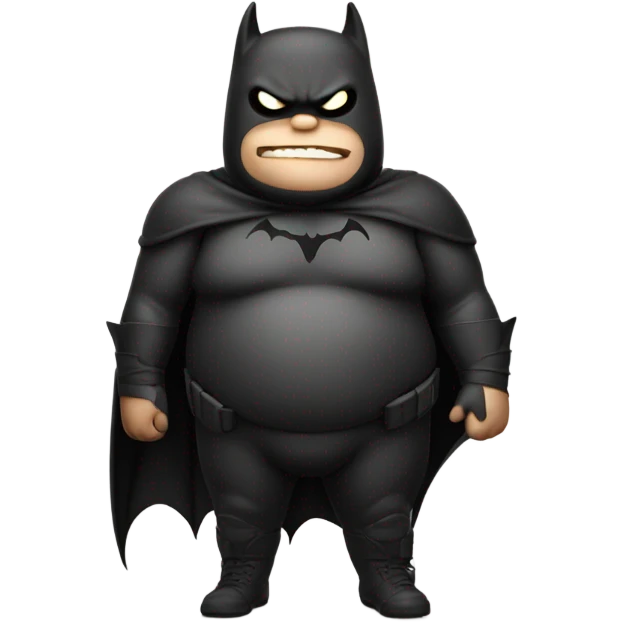 Fat Bat-Man emoji