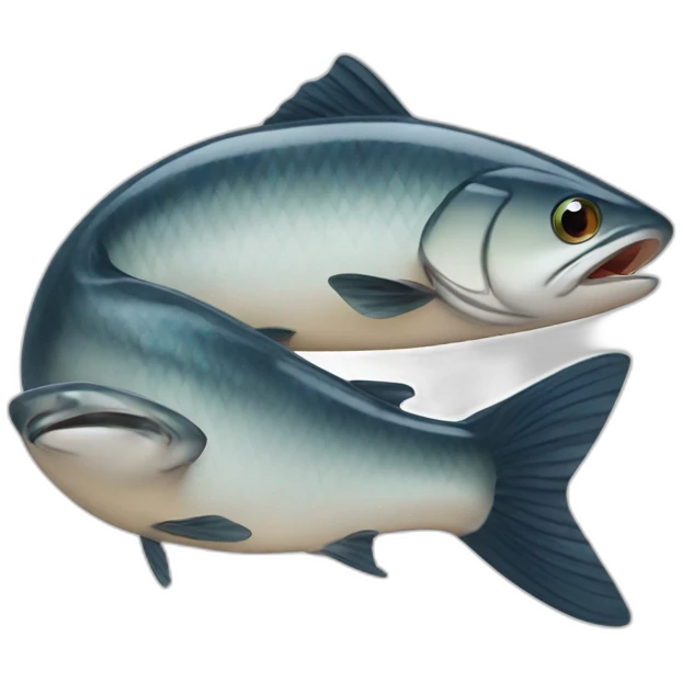Storm salmon emoji
