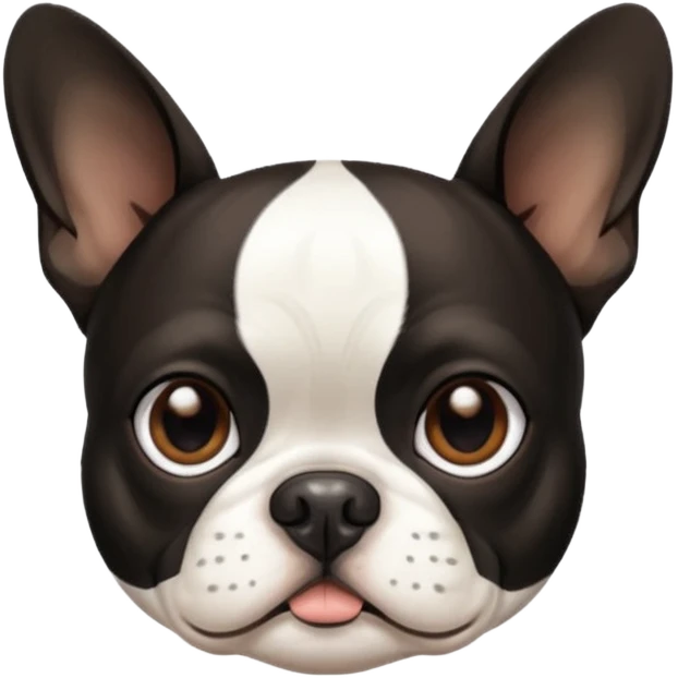 Boston terrier emoji