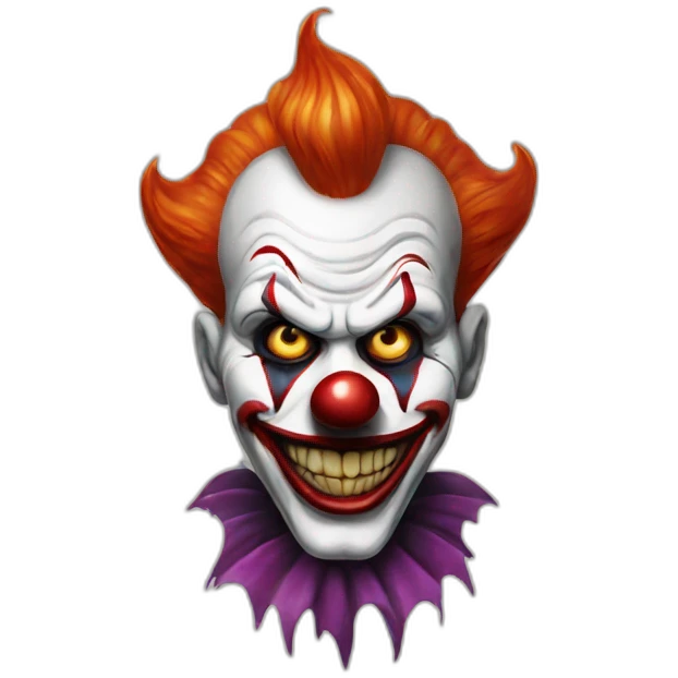 Killer clown emoji