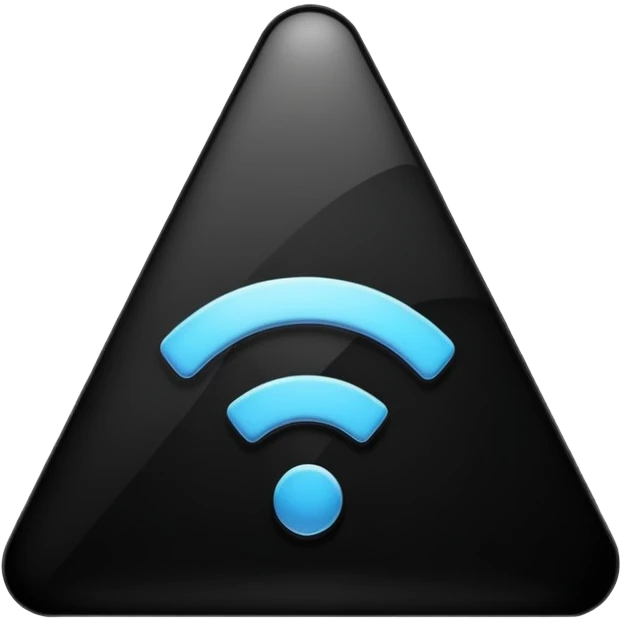 Black Wifi emoji