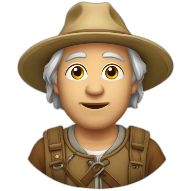 Obergine sur peche emoji