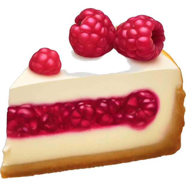 raspberry cheesecake emoji