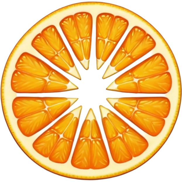 orange cut emoji