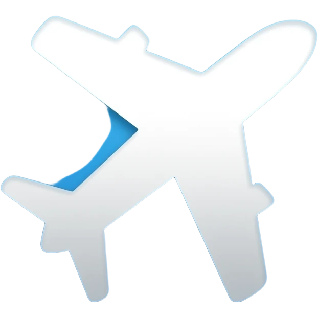 Airplane mode iphone. Outline only. emoji