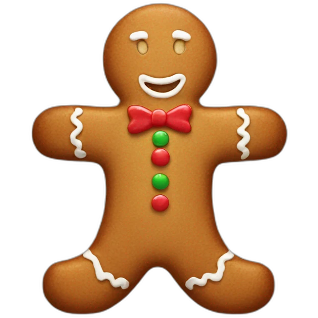 gingerbread Man emoji