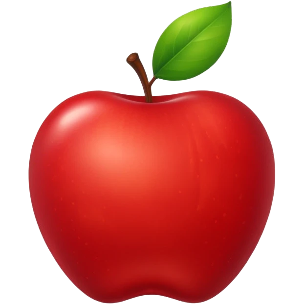 Red Apple emoji