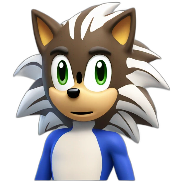 Sonic the hedgehog emoji