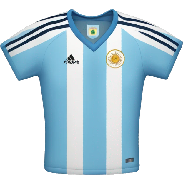 Argentina soccer jersey emoji