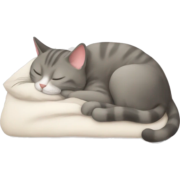 Cat sleep emoji