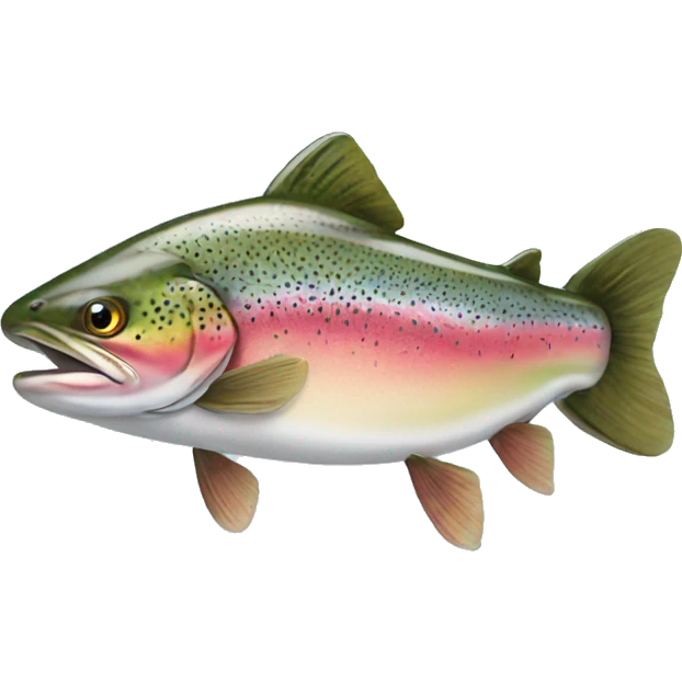 Rainbow trout emoji
