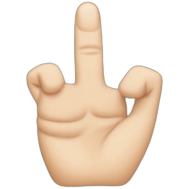 Finger emoji