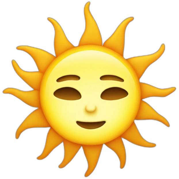 sun emoji