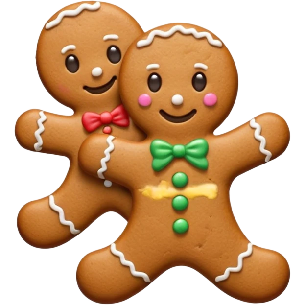 cookie man shape emoji