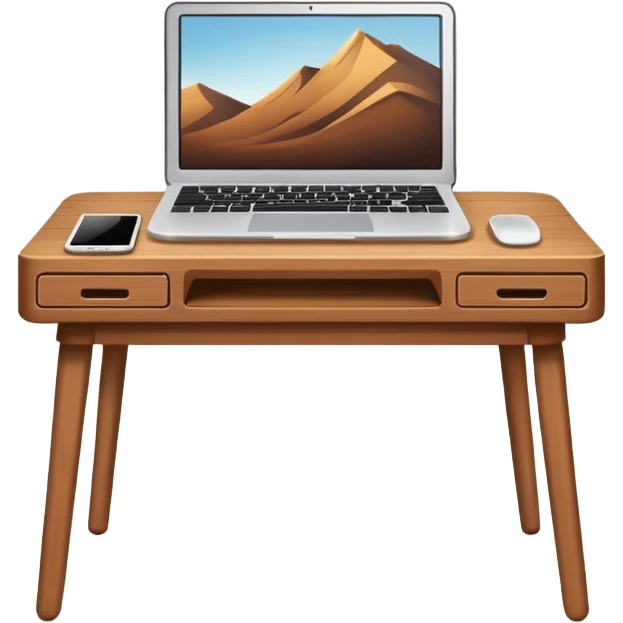 modern empty pc table emoji