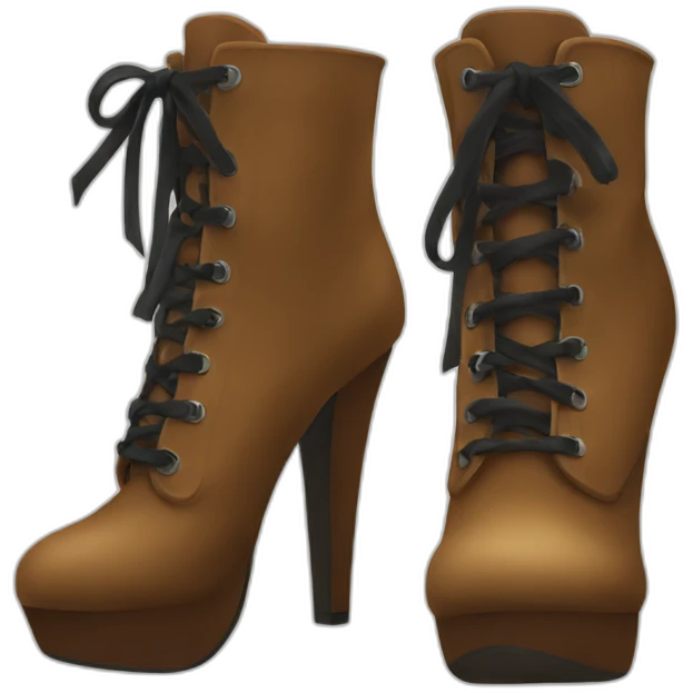 high heel boots emoji