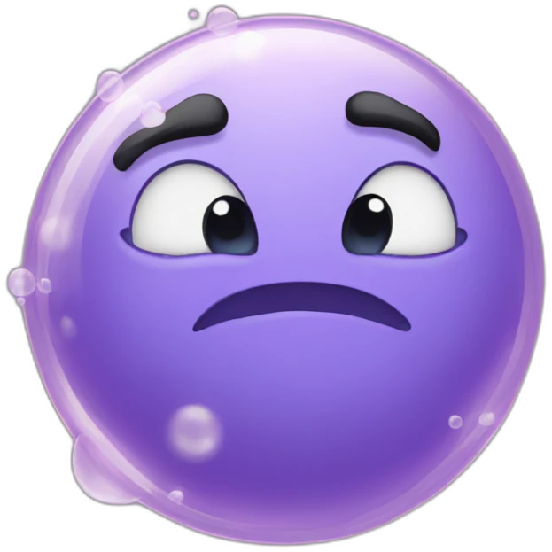 bubble-booble emoji