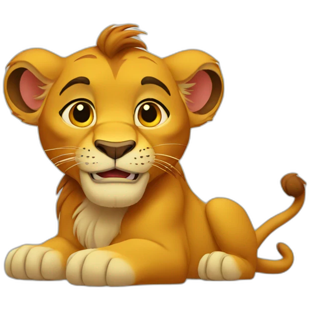 Simba emoji