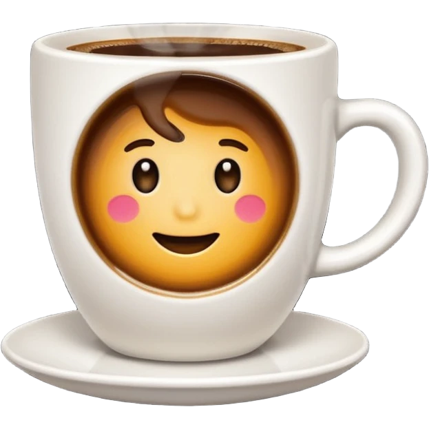 caffè, isolated on white background emoji