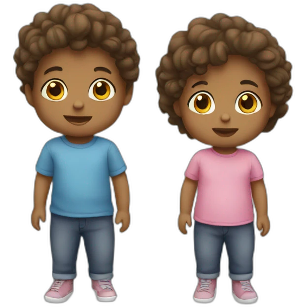 2 toddlers emoji