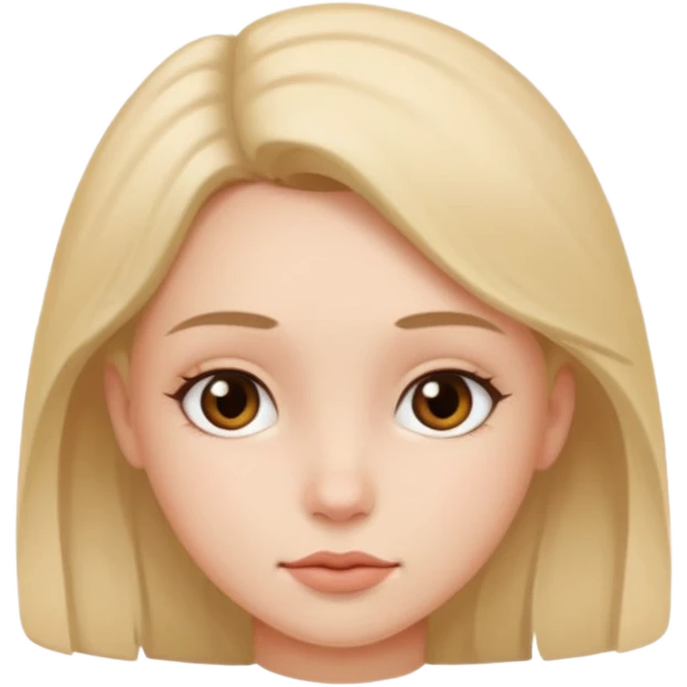 A naked girl emoji