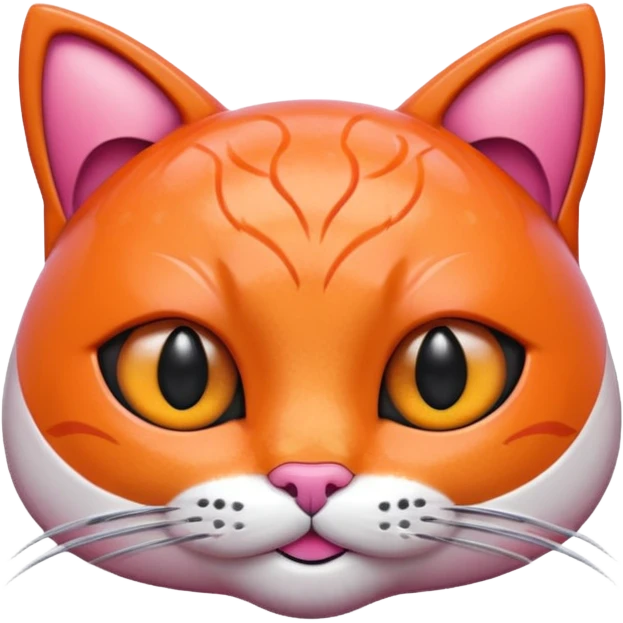 make a salmon with cat ears emoji