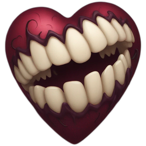 Venom heart emoji