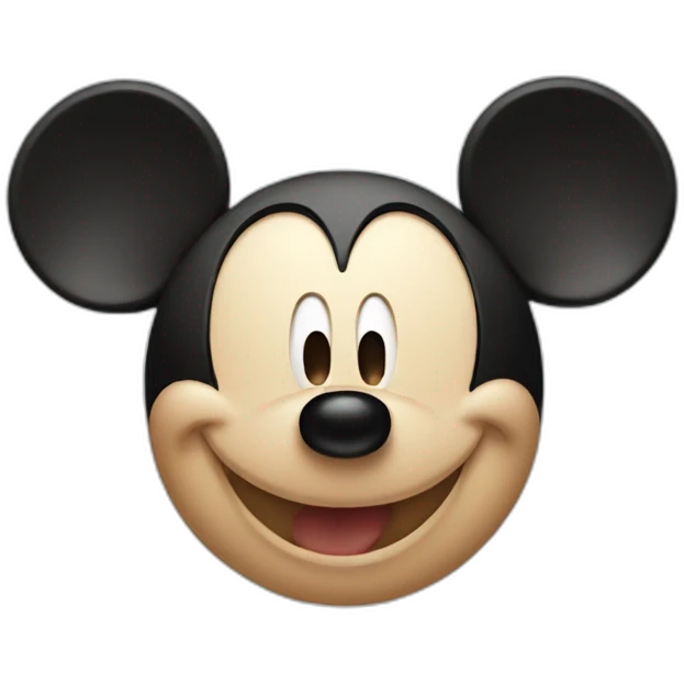 Mickey Mouse emoji